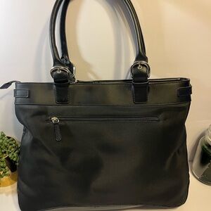 Jaguar Black Tote Commuter Bag